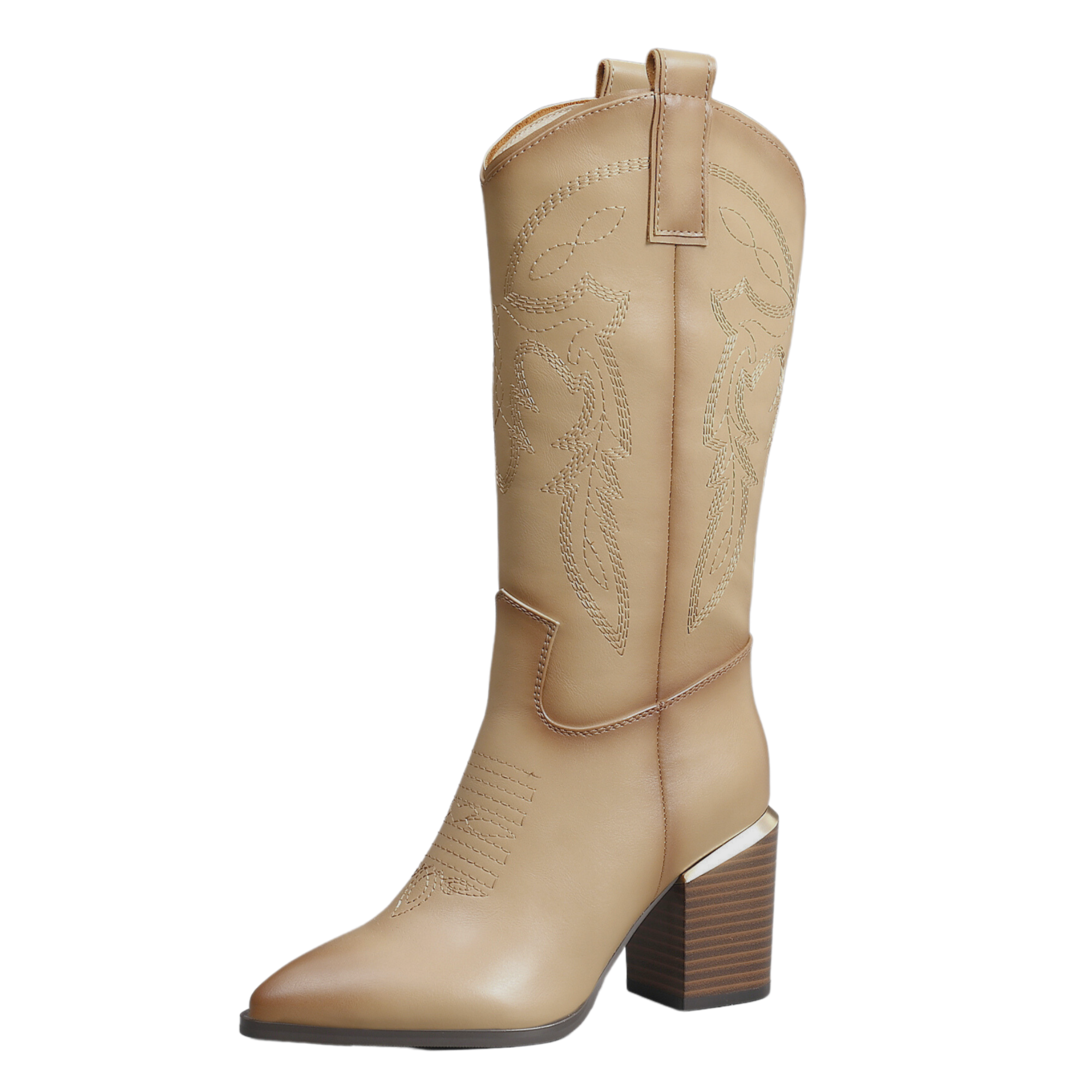 Beige cowboy sales boots ladies