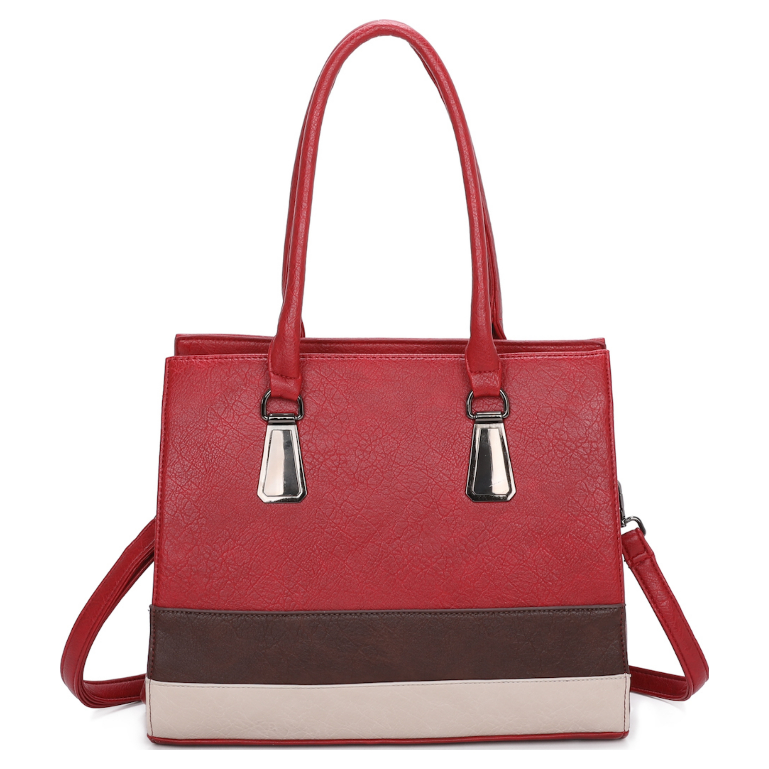 Classic Multi-Compartments Totebag with Crossbody Strap S9320 | Go ...