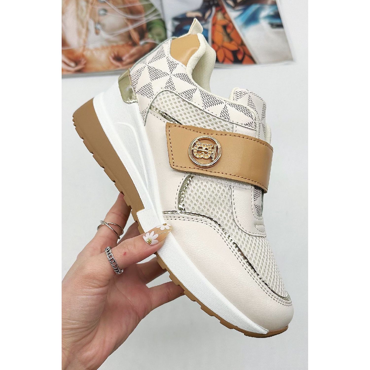 Chunky wedge trainers online