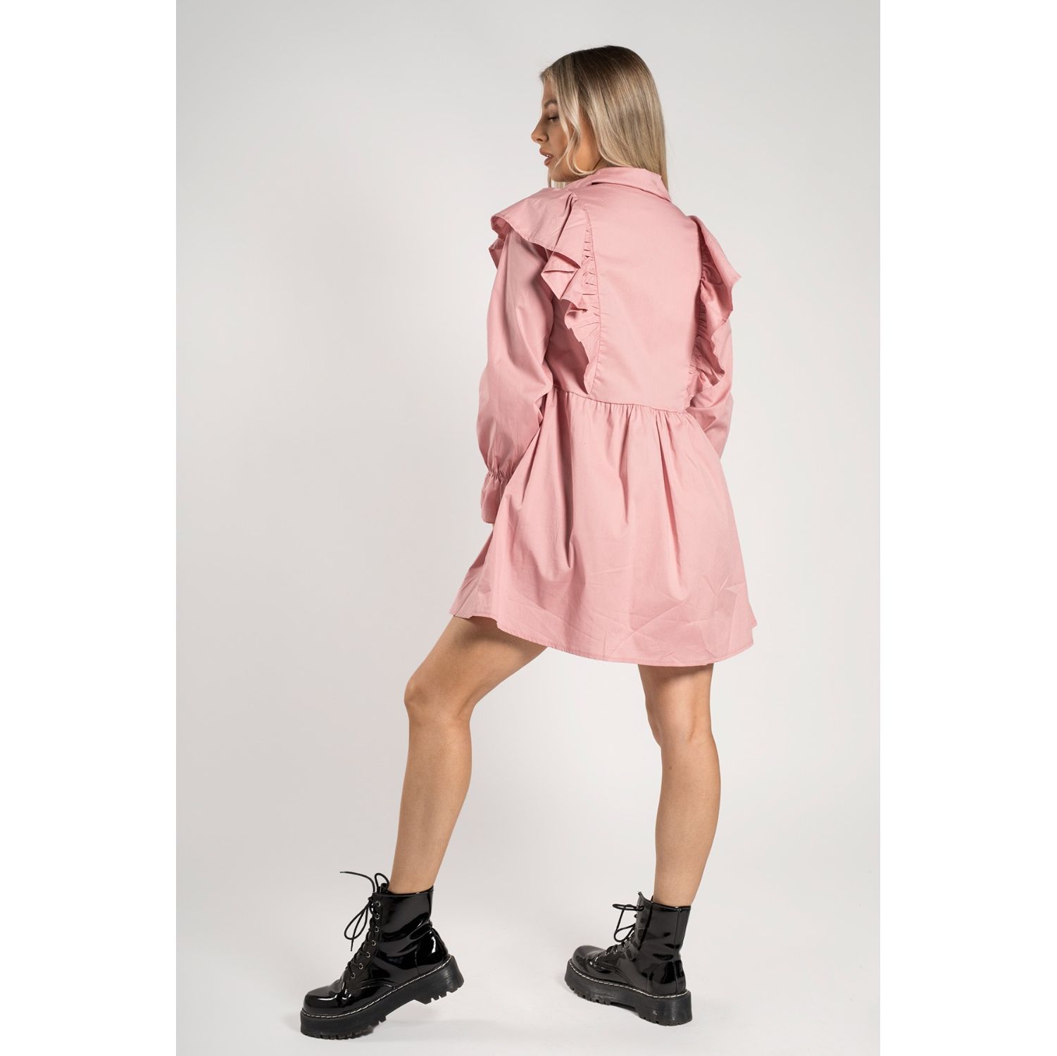 Sister jane shirt smock 2024 dress with ruffle layers