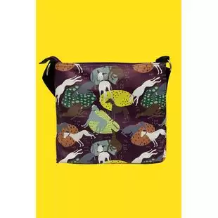 Retro Greyhound Dog Bag Collection - Crossbody Fashion Scarf World