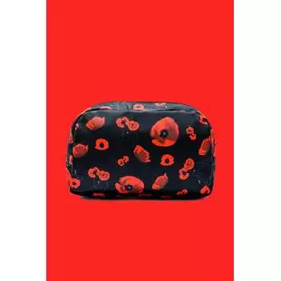 Poppy Print Bag Collection - Wash Bag Fashion Scarf World
